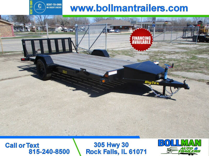 2024 Big Tex Trailer 3k 83" x 14' UTV Trailer for sale at Bollman Auto & Trailers in Rock Falls IL