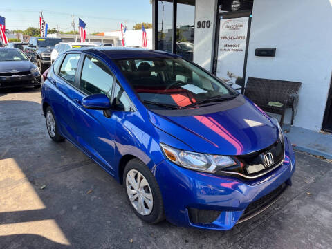 2015 Honda Fit for sale at American Auto Sales in Hialeah FL