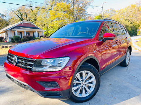 2018 Volkswagen Tiguan for sale at Cobb Luxury Cars in Marietta GA