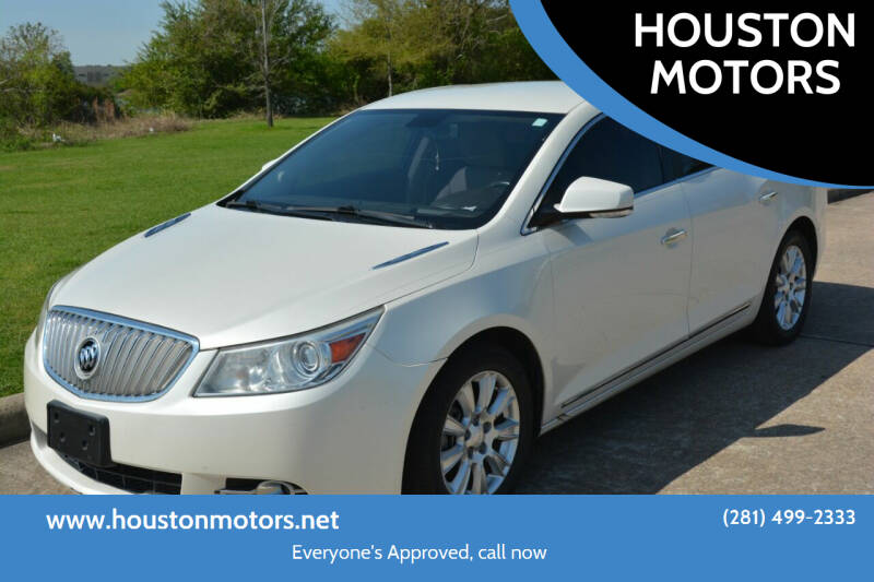 2012 Buick LaCrosse for sale at HOUSTON MOTORS in Stafford TX