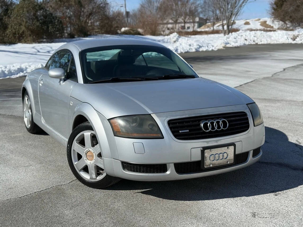 Silver 2000 Audi TT quattro AWD 2dr quattro Turbo Coupe 1