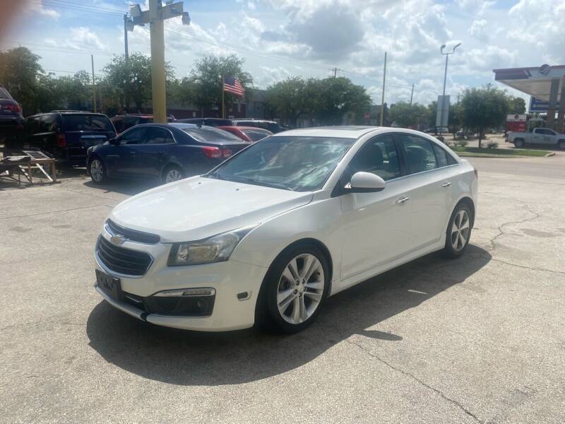 2015 Chevrolet Cruze for sale at Friendly Auto Sales in Pasadena TX