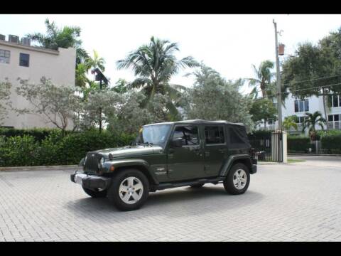 2008 Jeep Wrangler Unlimited for sale at Energy Auto Sales in Wilton Manors FL