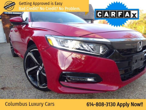 2018 Honda Accord for sale at Columbus Luxury Cars in Columbus OH