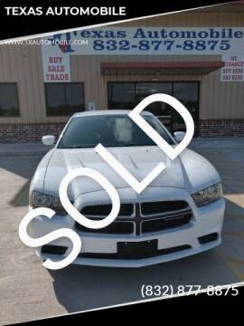 2014 Dodge Charger for sale at TEXAS AUTOMOBILE in Houston TX