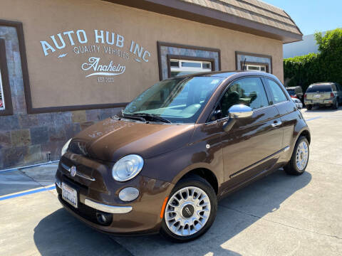 2012 FIAT 500 for sale at Auto Hub, Inc. in Anaheim CA