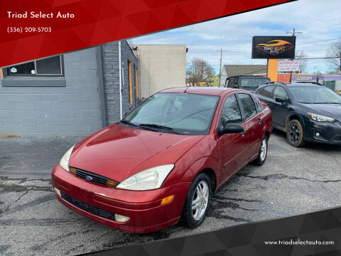 2001 Ford Focus for sale at Triad Select Auto in Greensboro NC