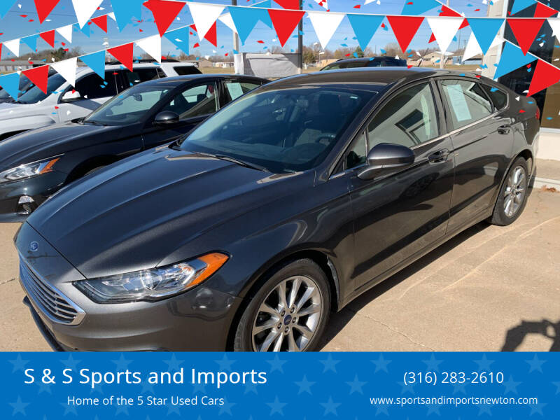 2017 Ford Fusion for sale at S & S Sports and Imports LLC in Newton KS