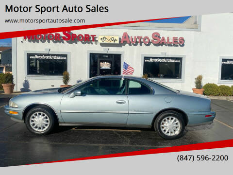1995 Buick Riviera for sale at Motor Sport Auto Sales in Waukegan IL