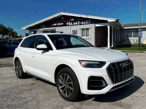 2021 Audi Q5 for sale at One Vision Auto in Hollywood FL
