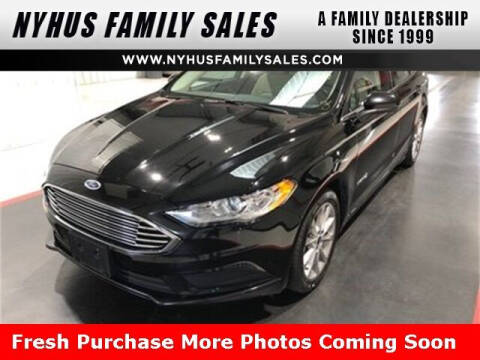 2017 Ford Fusion Hybrid for sale at Nyhus Family Sales in Perham MN