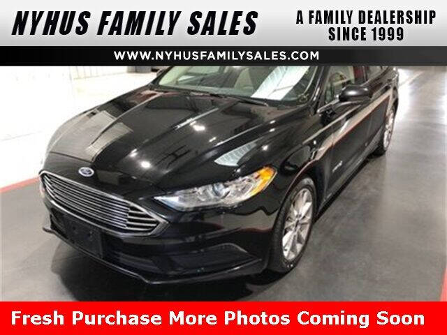 2017 Ford Fusion Hybrid for sale at Nyhus Family Sales in Perham MN