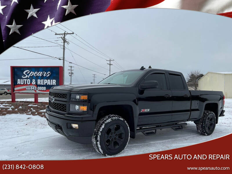 2015 Chevrolet Silverado 1500 for sale at Spears Auto and Repair in Cadillac MI