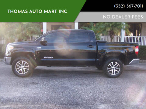 2017 Toyota Tundra for sale at Thomas Auto Mart Inc in Dade City FL