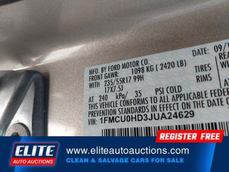 2018 Ford Escape SEL