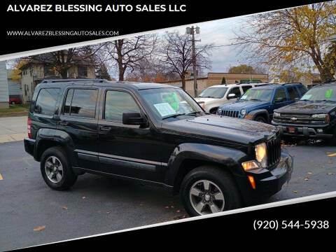 2008 Jeep Liberty for sale at ALVAREZ BLESSING AUTO SALES LLC in Green Bay WI