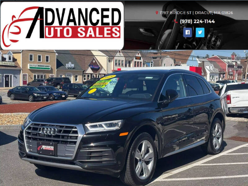 2018 Audi Q5 for sale at Advanced Auto Sales in Dracut MA