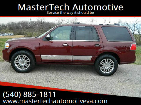 2013 Lincoln Navigator for sale at MasterTech Automotive in Staunton VA