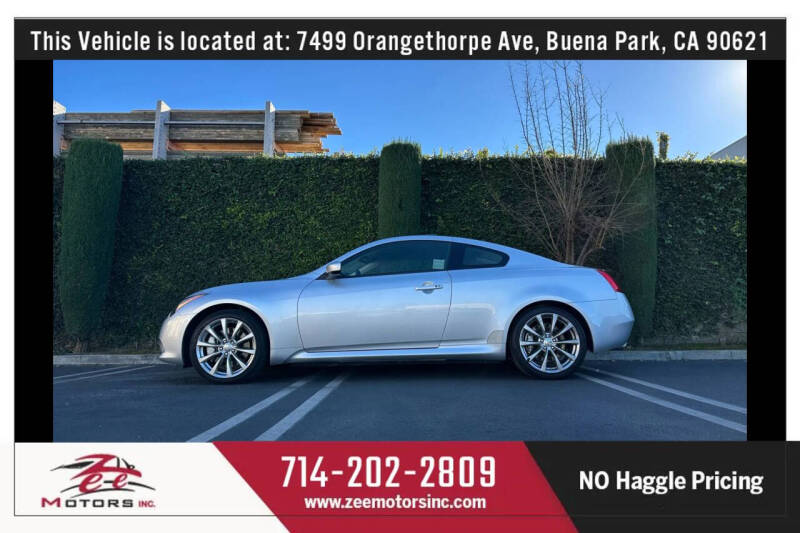 2010 Infiniti G37 Coupe Journey