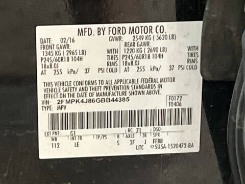 2016 Ford Edge SEL