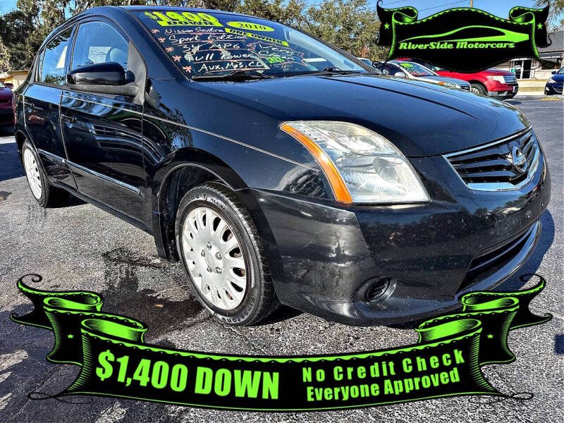 2010 Nissan Sentra for sale at RIVERSIDE MOTORCARS INC in New Smyrna Beach FL