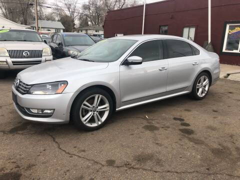 2013 Volkswagen Passat for sale at B Quality Auto Check in Englewood CO
