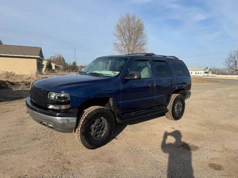 2001 Chevrolet Tahoe for sale at D & T AUTO INC in Columbus MN