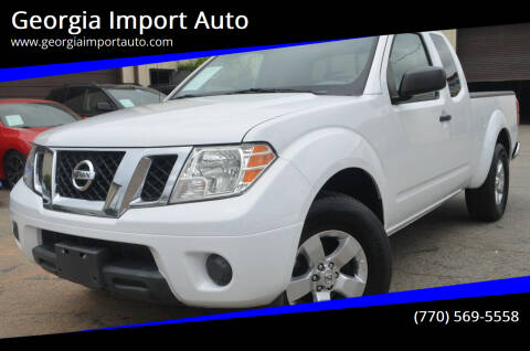 2012 Nissan Frontier for sale at Georgia Import Auto in Alpharetta GA