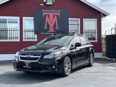 2013 Subaru Impreza for sale at Ted Motors Co in Yakima WA