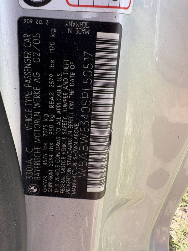 2005 BMW 3 Series 330Ci