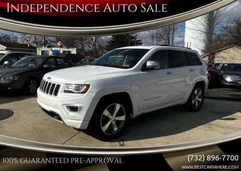 2015 Jeep Grand Cherokee for sale at Independence Auto Sale in Bordentown NJ