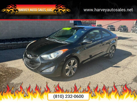 2013 Hyundai Elantra Coupe for sale at Harvey Auto Sales, LLC. in Flint MI