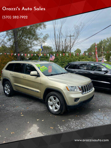 2012 Jeep Grand Cherokee for sale at Orazzi's Auto Sales in Greenfield Township PA