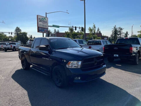 2012 RAM 1500 for sale at SIERRA AUTO LLC in Salem OR