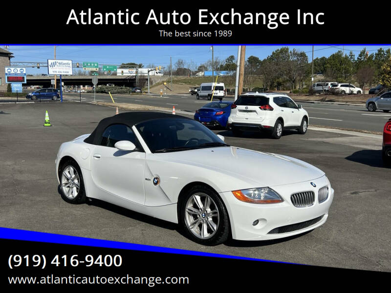 2003 BMW Z4 for sale at Atlantic Auto Exchange Inc in Durham NC