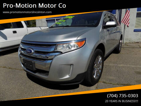 2014 Ford Edge for sale at Pro-Motion Motor Co in Lincolnton NC