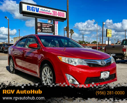 2012 Toyota Camry for sale at RGV AutoHub in Harlingen TX