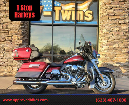 2013 Harley-Davidson Ultra Limited FLHTK for sale at 1 Stop Harleys in Peoria AZ