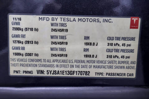 2016 Tesla Model S 75