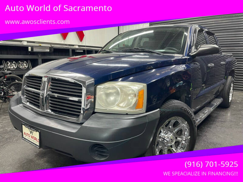 2005 Dodge Dakota for sale at Auto World of Sacramento in Sacramento CA