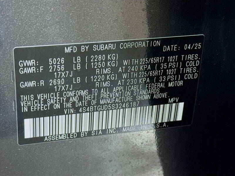 2025 Subaru Outback Wilderness