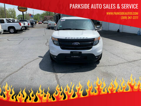 2014 Ford Explorer for sale at Parkside Auto Sales & Service in Pekin IL