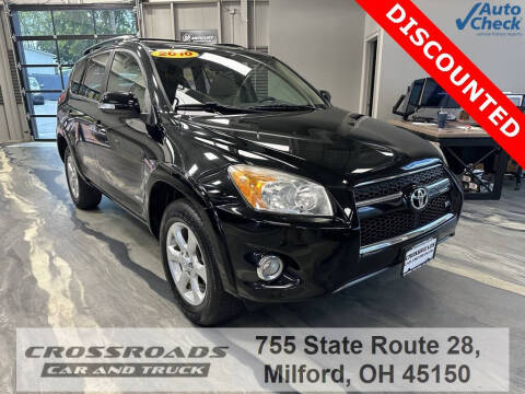 2010 Toyota RAV4 for sale at Crossroads Car and Truck - Crossroads Car & Truck - Milford in Milford OH