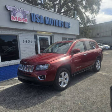 2015 Jeep Compass for sale at M & M USA Motors INC in Kissimmee FL