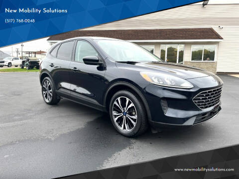 2021 Ford Escape Hybrid for sale at New Mobility Solutions in Jackson MI
