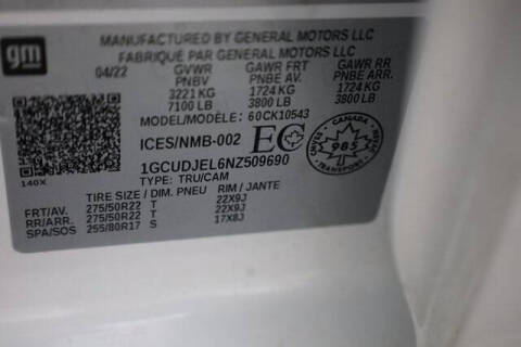 2022 Chevrolet Silverado 1500