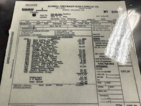 1976 Oldsmobile Toronado