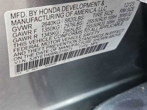 2024 Acura MDX SH-AWD w/A-SPEC