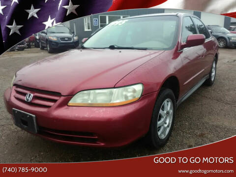 2002 Honda Accord for sale at Good To Go Motors in Lancaster OH