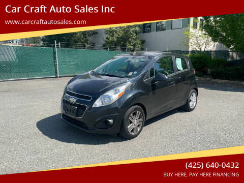 2013 Chevrolet Spark for sale at Car Craft Auto Sales Inc in Lynnwood WA